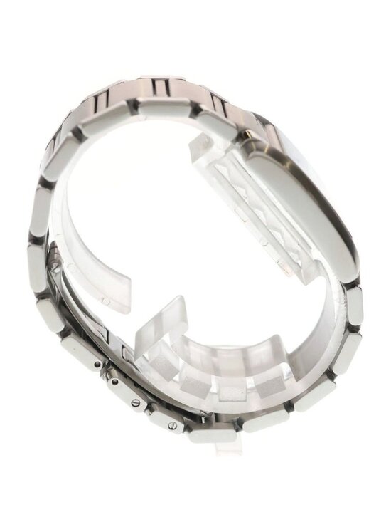 Cartier Tank Francaise White Dial SS Quartz Stainless Steel Watch